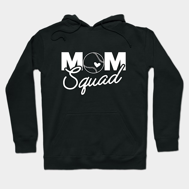 Softball / Baseball mom squad Hoodie by KC Happy Shop